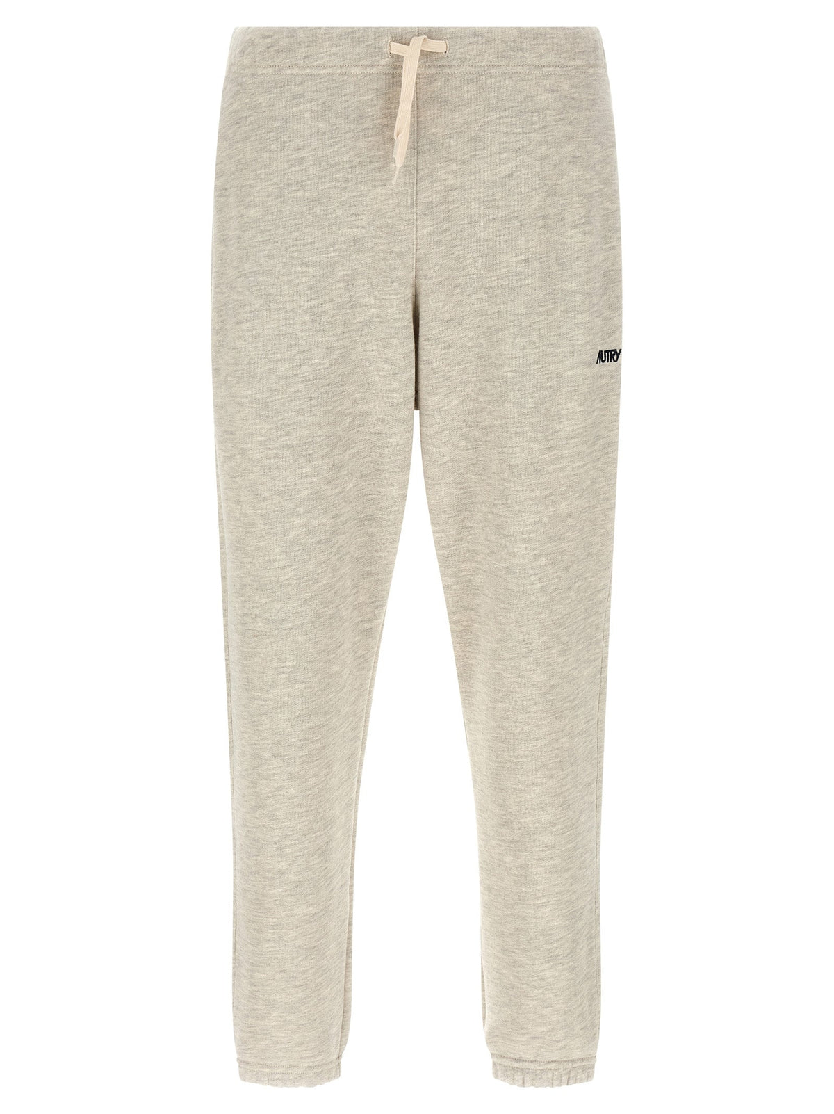 Autry Gray Cotton Joggers (Workout Pants)