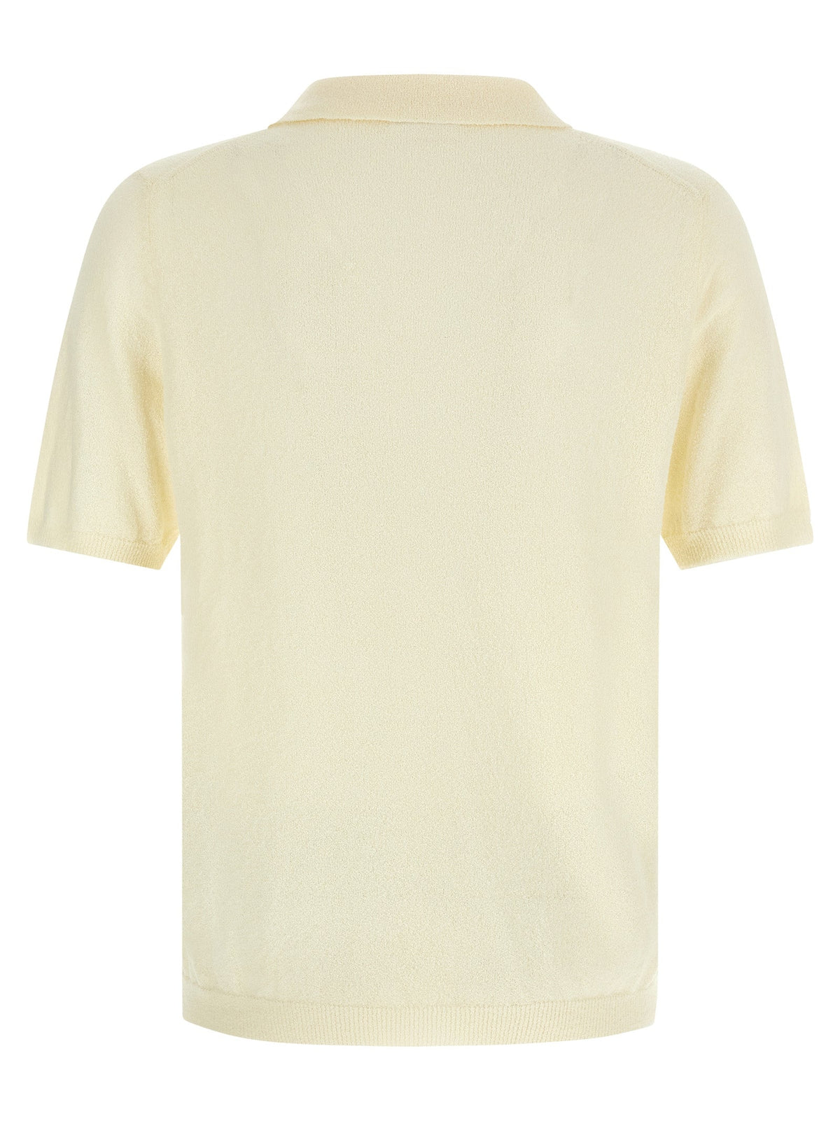 Roberto Collina Beige Cotton Polo Shirt