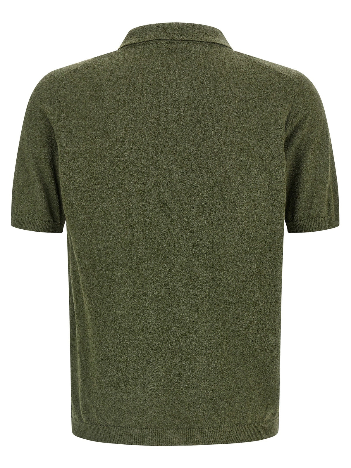 Roberto Collina Bicolor Cotton Polo Shirt
