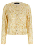 Versace Multicolor Silk Cardigan