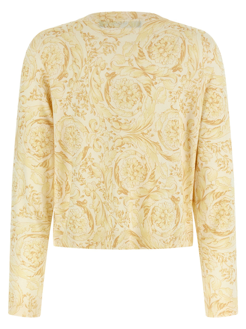 Versace Multicolor Silk Cardigan