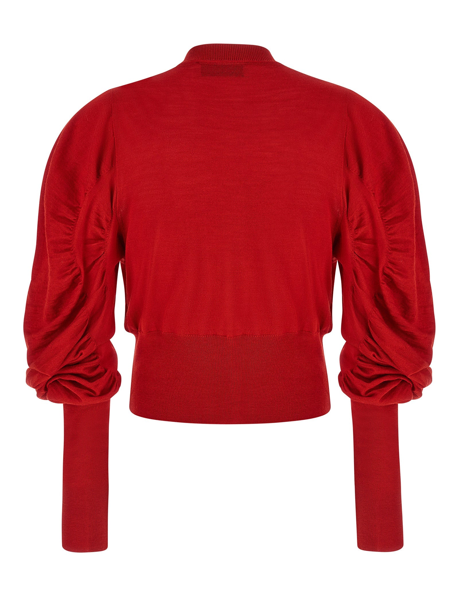 Vivienne Westwood Red Wool Cardigan