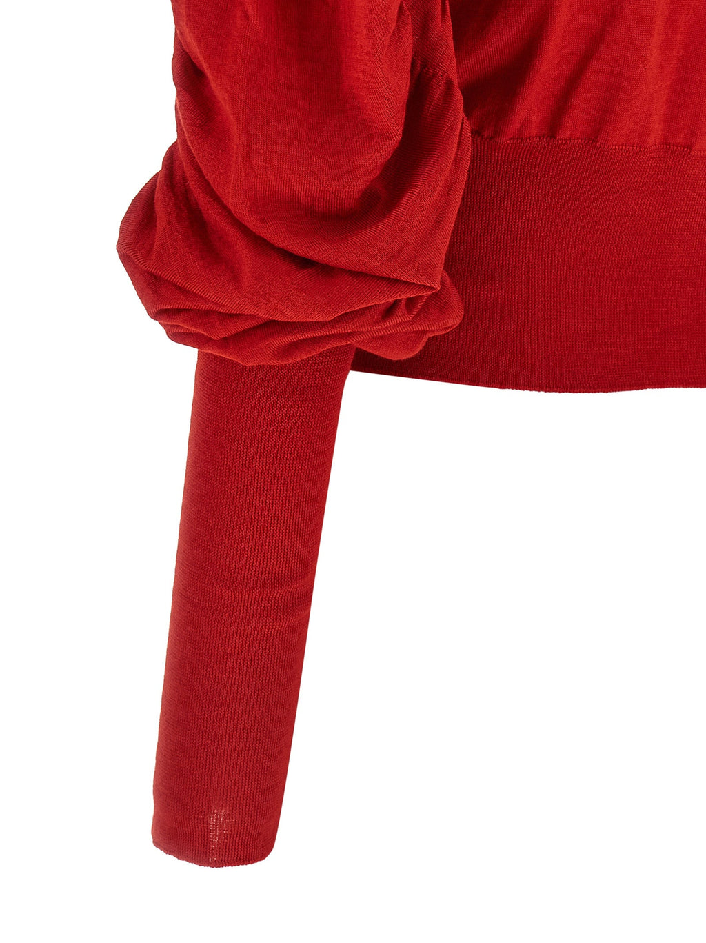 Vivienne Westwood Red Wool Cardigan