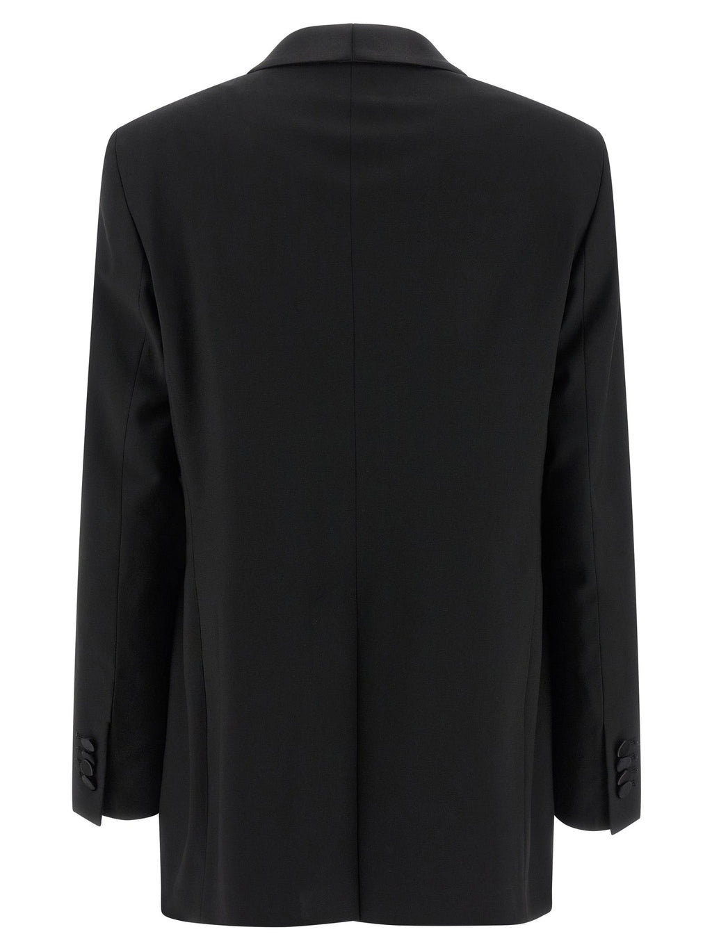 Tagliatore Black Virgin Wool Two-Piece Suit