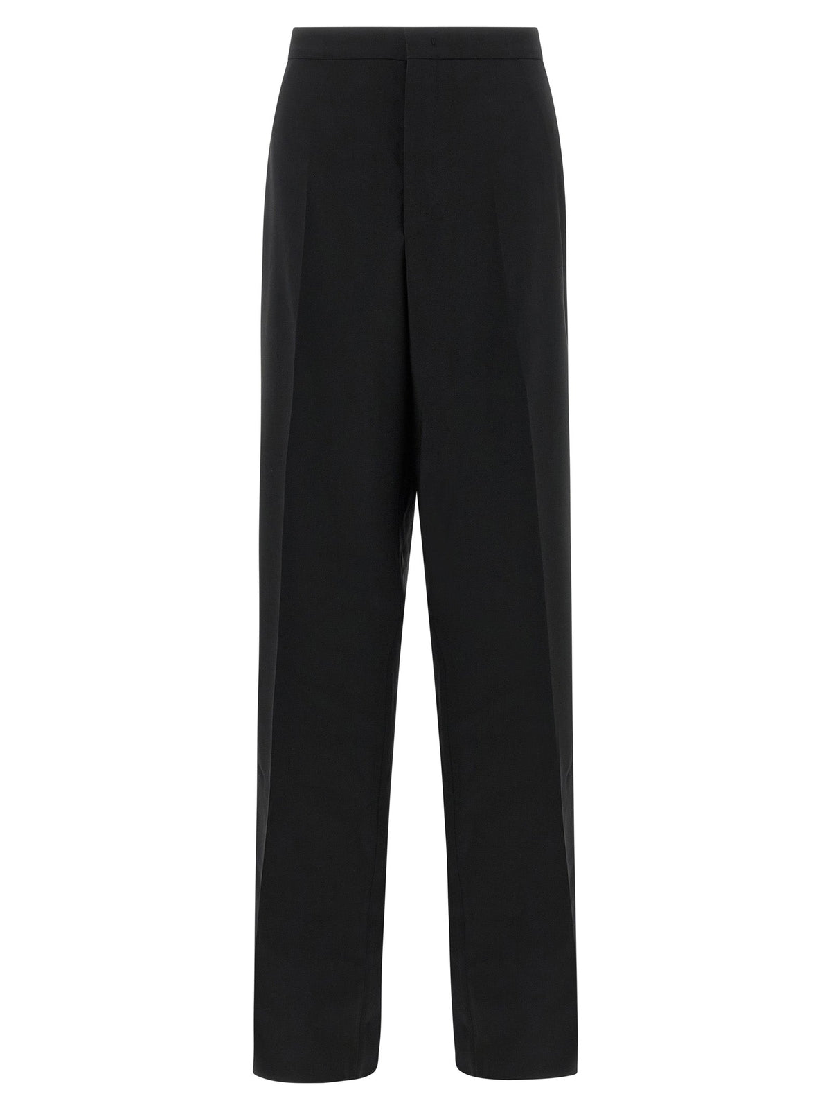 Tagliatore Black Virgin Wool Two-Piece Suit