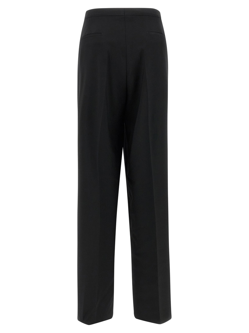 Tagliatore Black Virgin Wool Two-Piece Suit