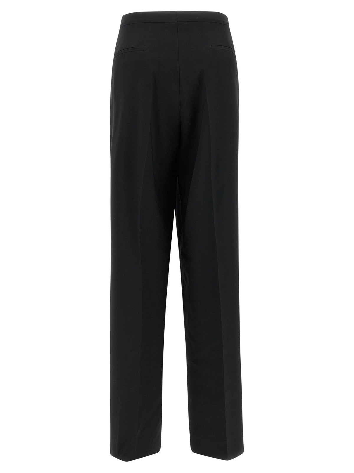 Tagliatore Black Virgin Wool Two-Piece Suit