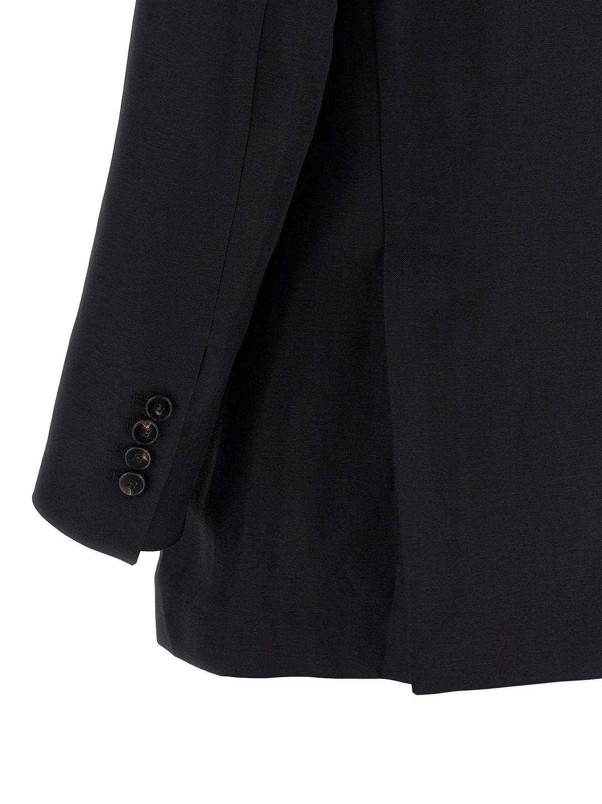 Alberto Biani Black Viscose Blazer