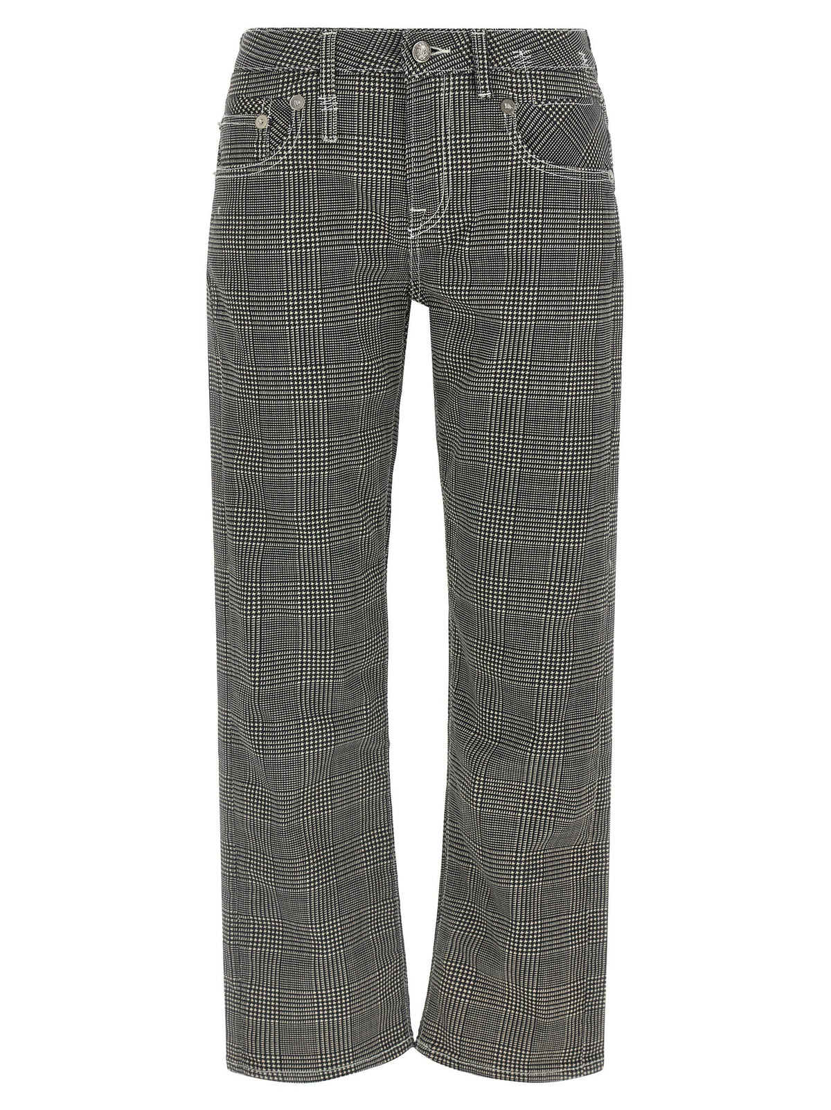 R13 Bicolor Cotton Casual Pants