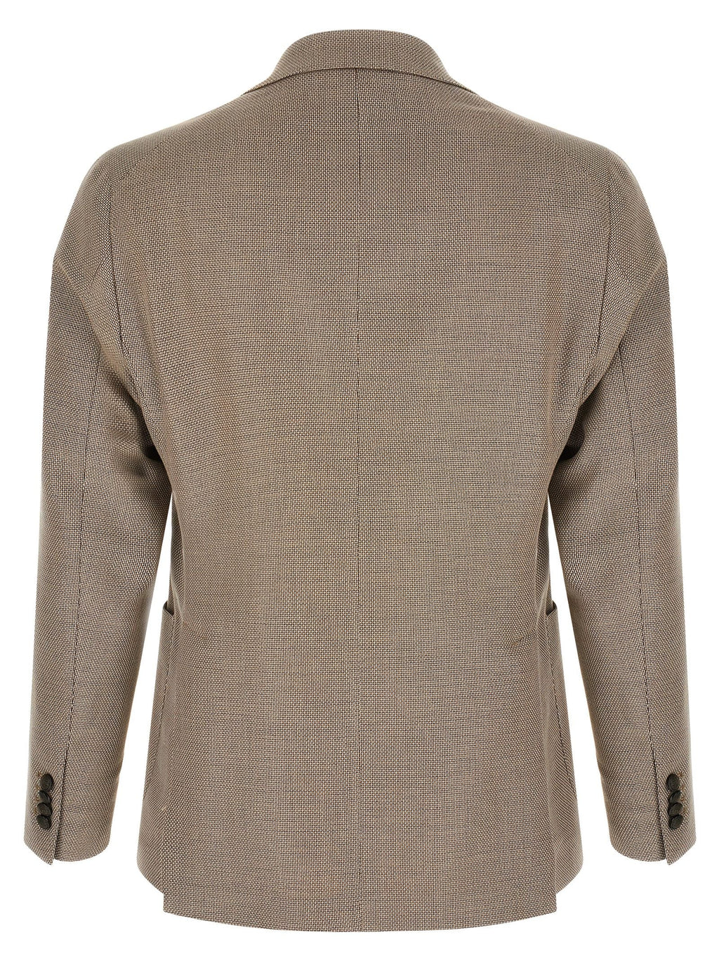 Tagliatore Brown Cotton Blazer