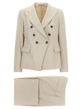 Tagliatore Beige Cotton Blazer