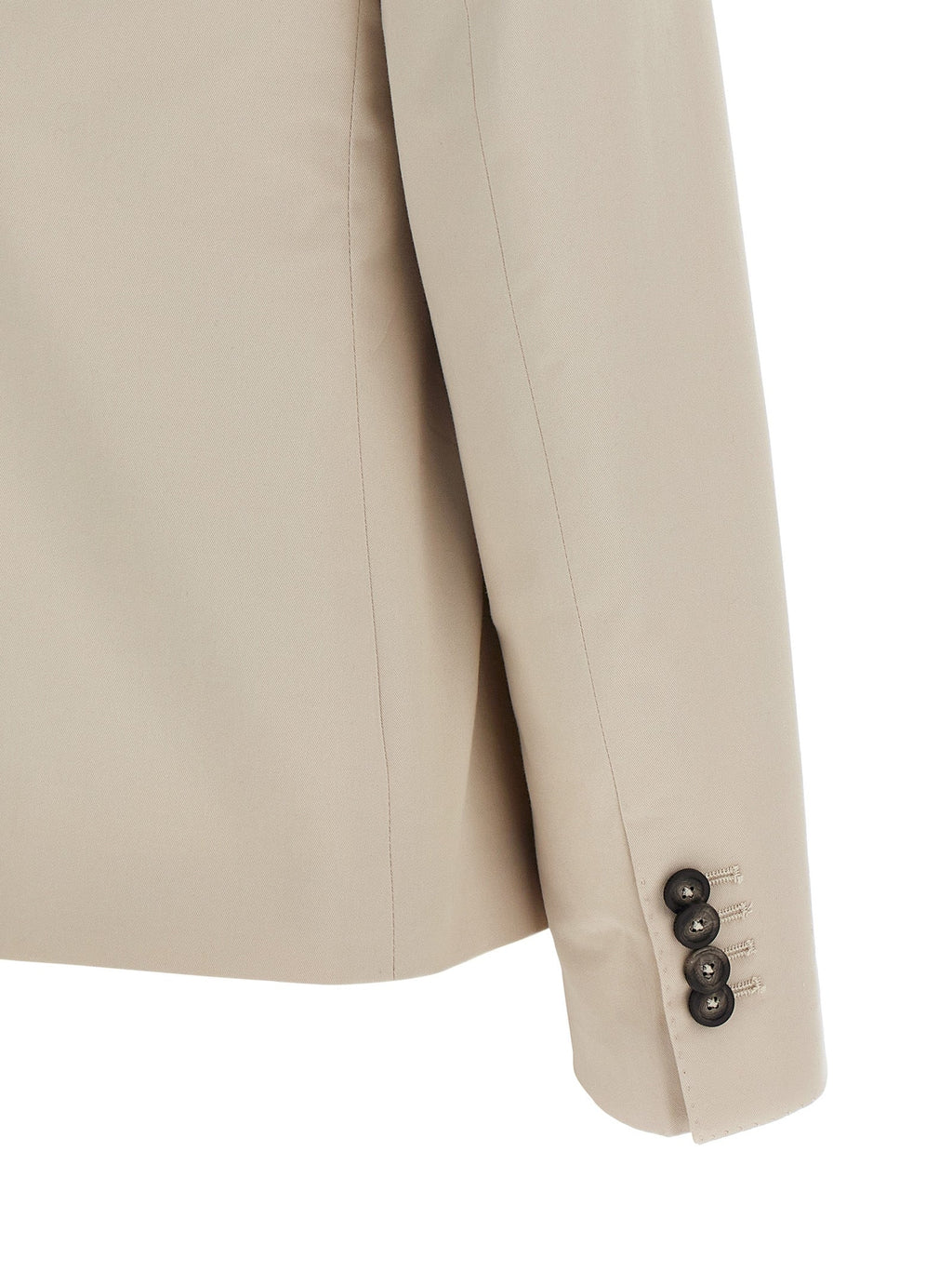 Tagliatore Beige Cotton Blazer