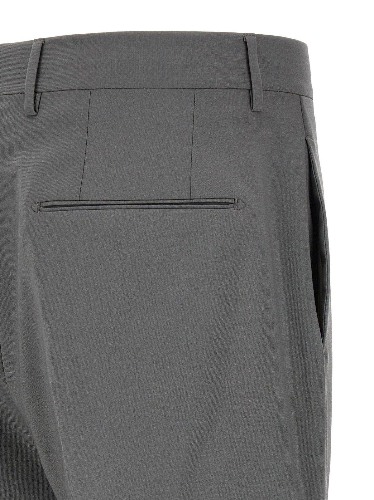Tagliatore Gray Virgin Wool Two-Piece Suit