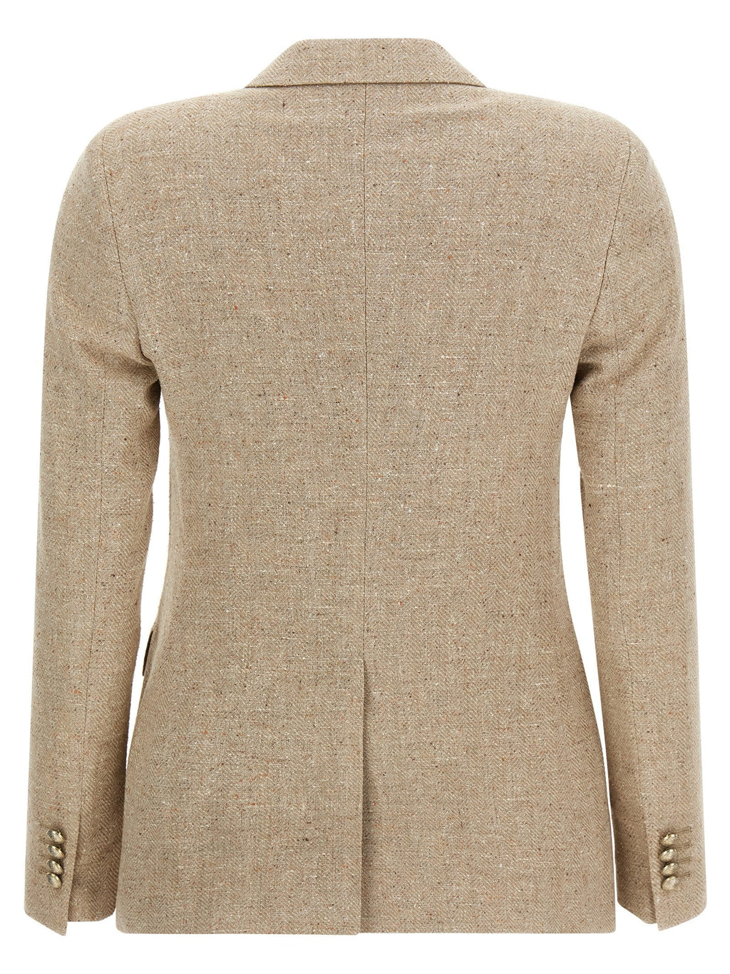 Tagliatore Beige Cotton Blazer
