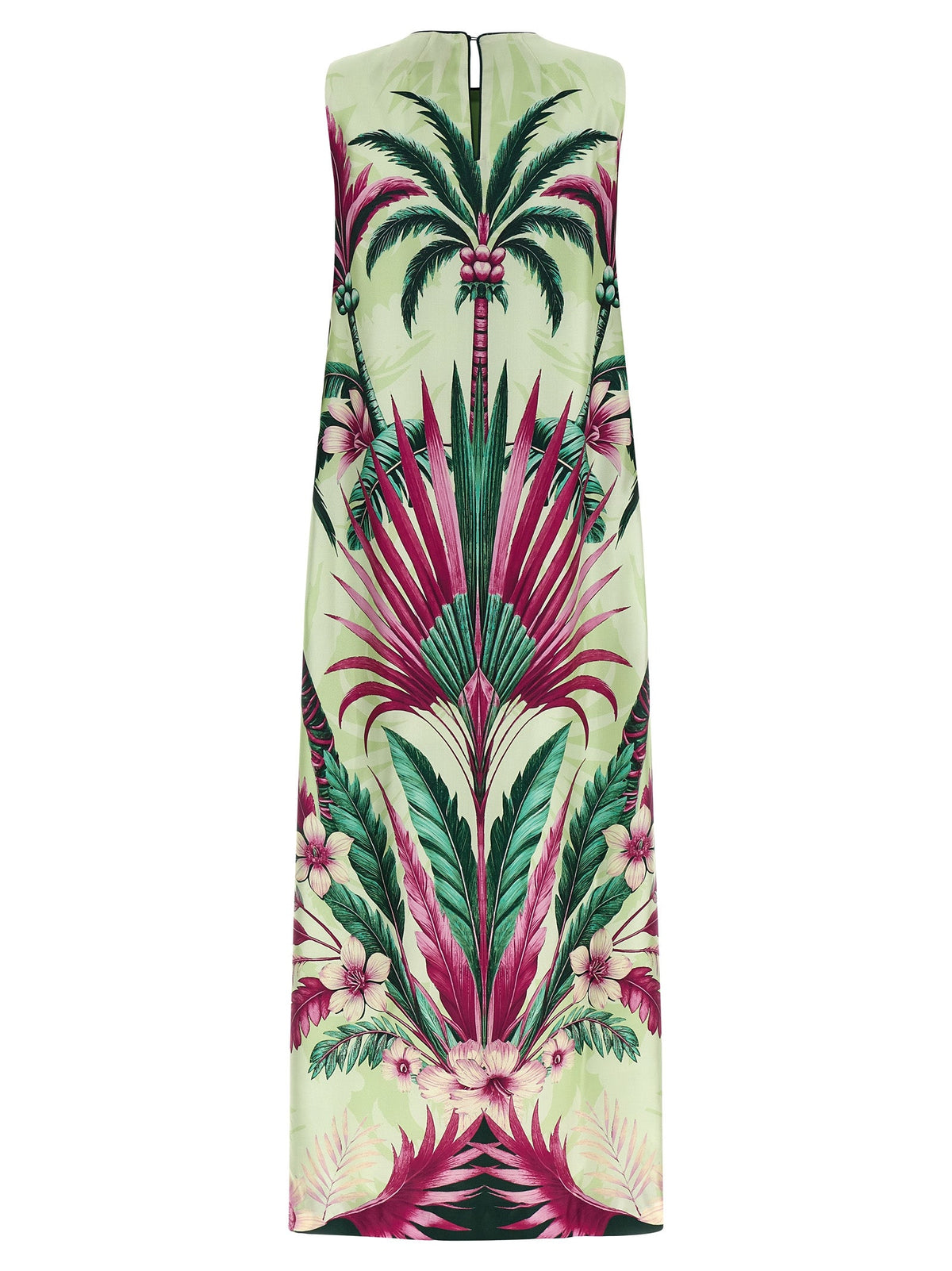 F.R.S. - FOR RESTLESS SLEEPERS Multicolor Silk Long Dress