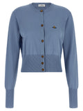 Vivienne Westwood Blue Cotton Cardigan