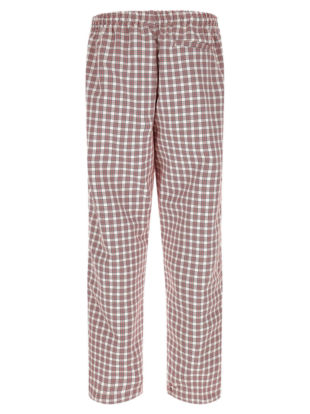 WILLY CHAVARRIA Red Polyester Casual Pants