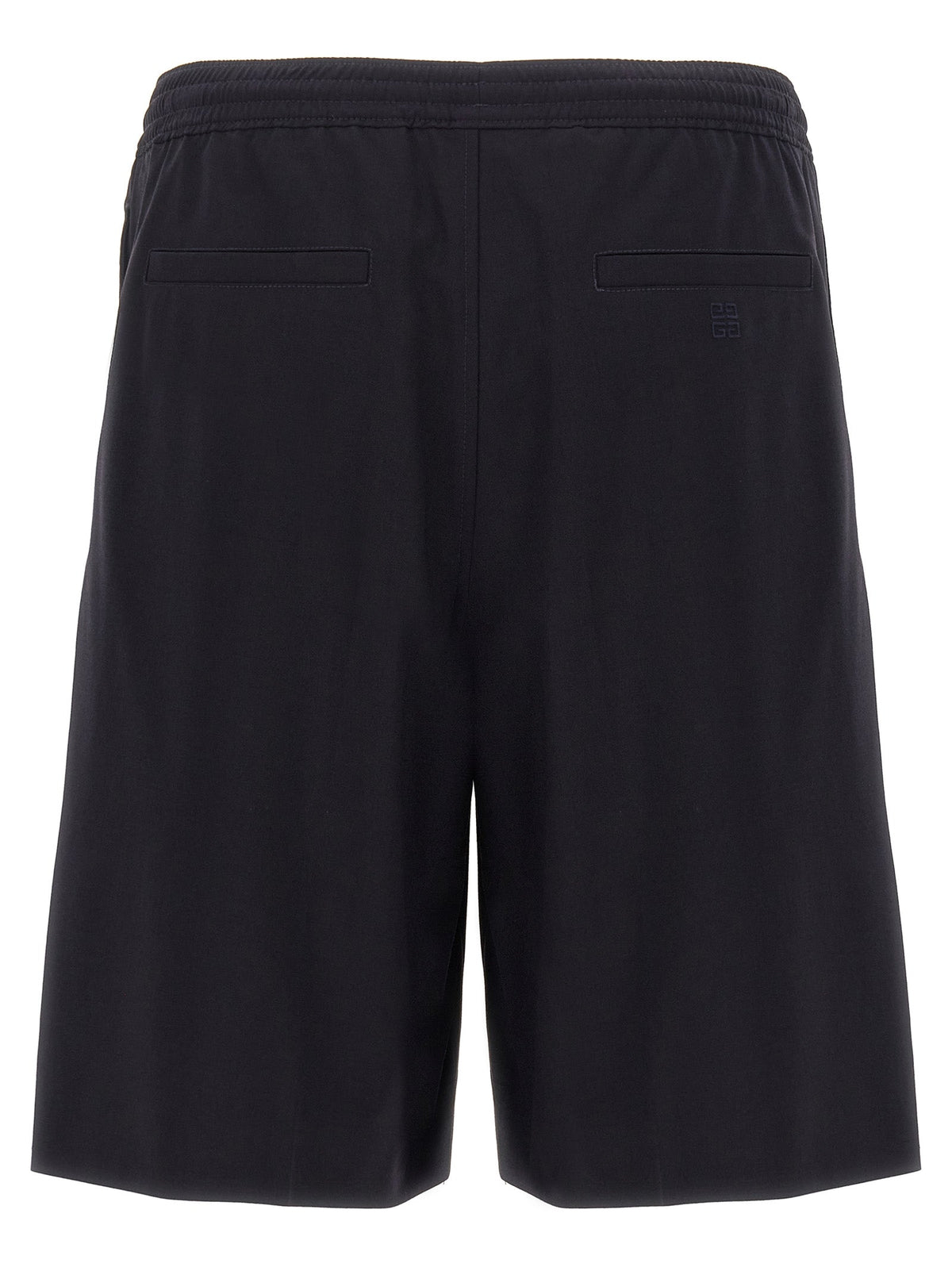 Givenchy Blue Elastane Bermuda Shorts