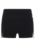Jean Paul Gaultier Black Cotton Bermuda Shorts