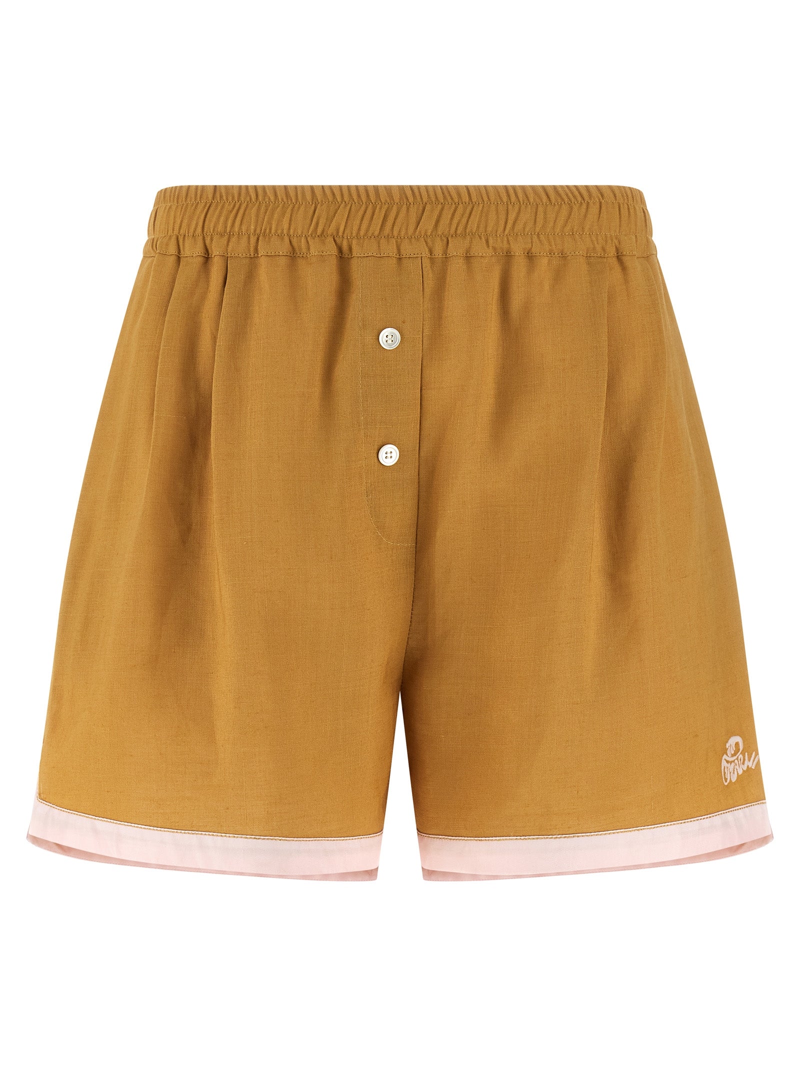 Marni Multicolor Calfskin Bermuda Shorts