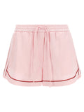 Off-White Multicolor Viscose Bermuda Shorts