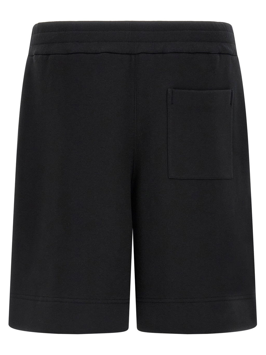 Jil Sander Black Cotton Bermuda Shorts