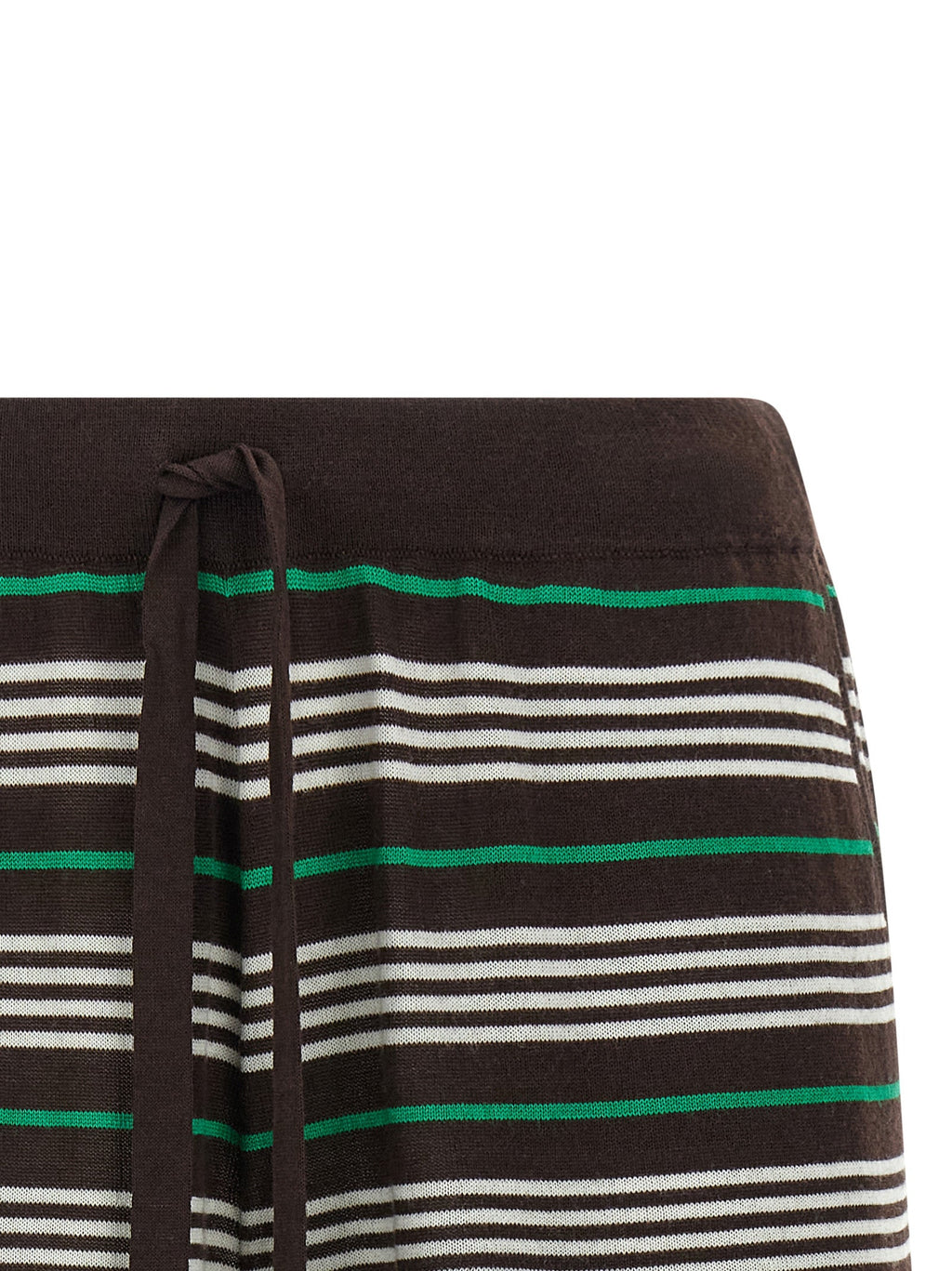 P.A.R.O.S.H. Brown Wool Bermuda Shorts