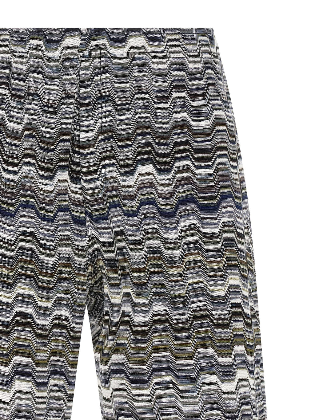 Missoni Bicolor Cotton Bermuda Shorts