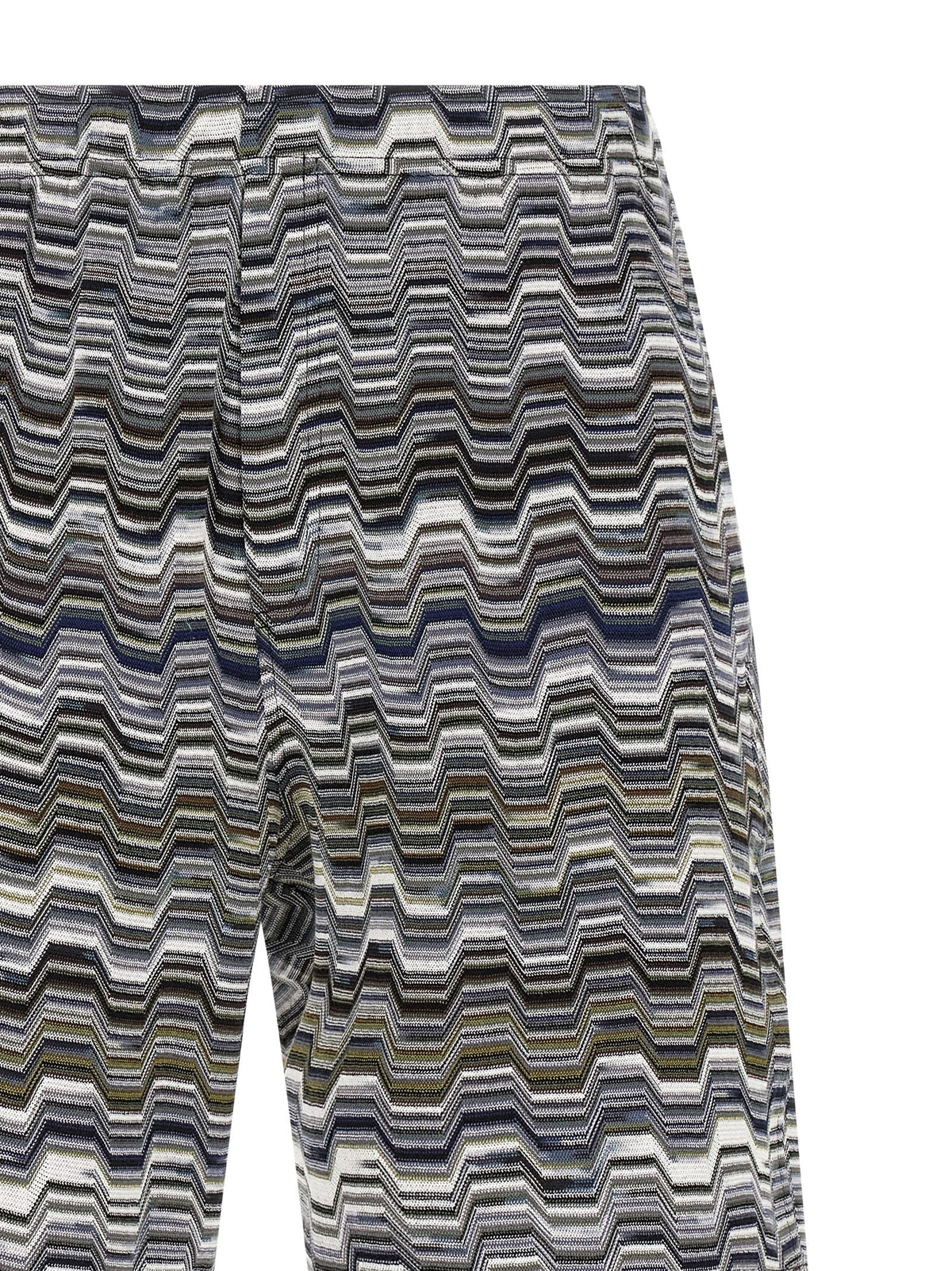 Missoni Bicolor Cotton Bermuda Shorts