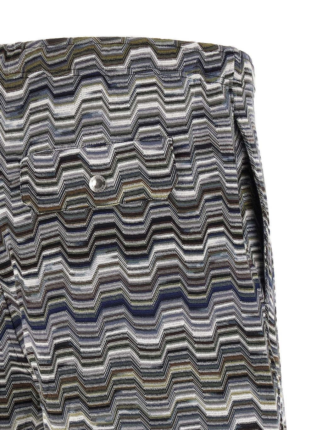 Missoni Bicolor Cotton Bermuda Shorts