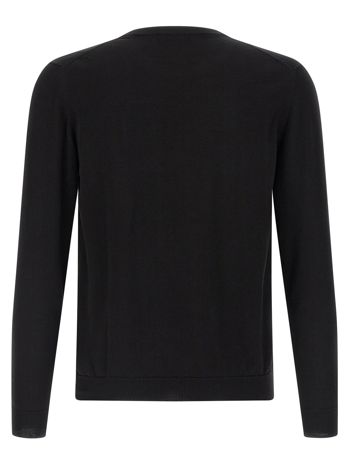 ZANONE Black Cotton Cardigan