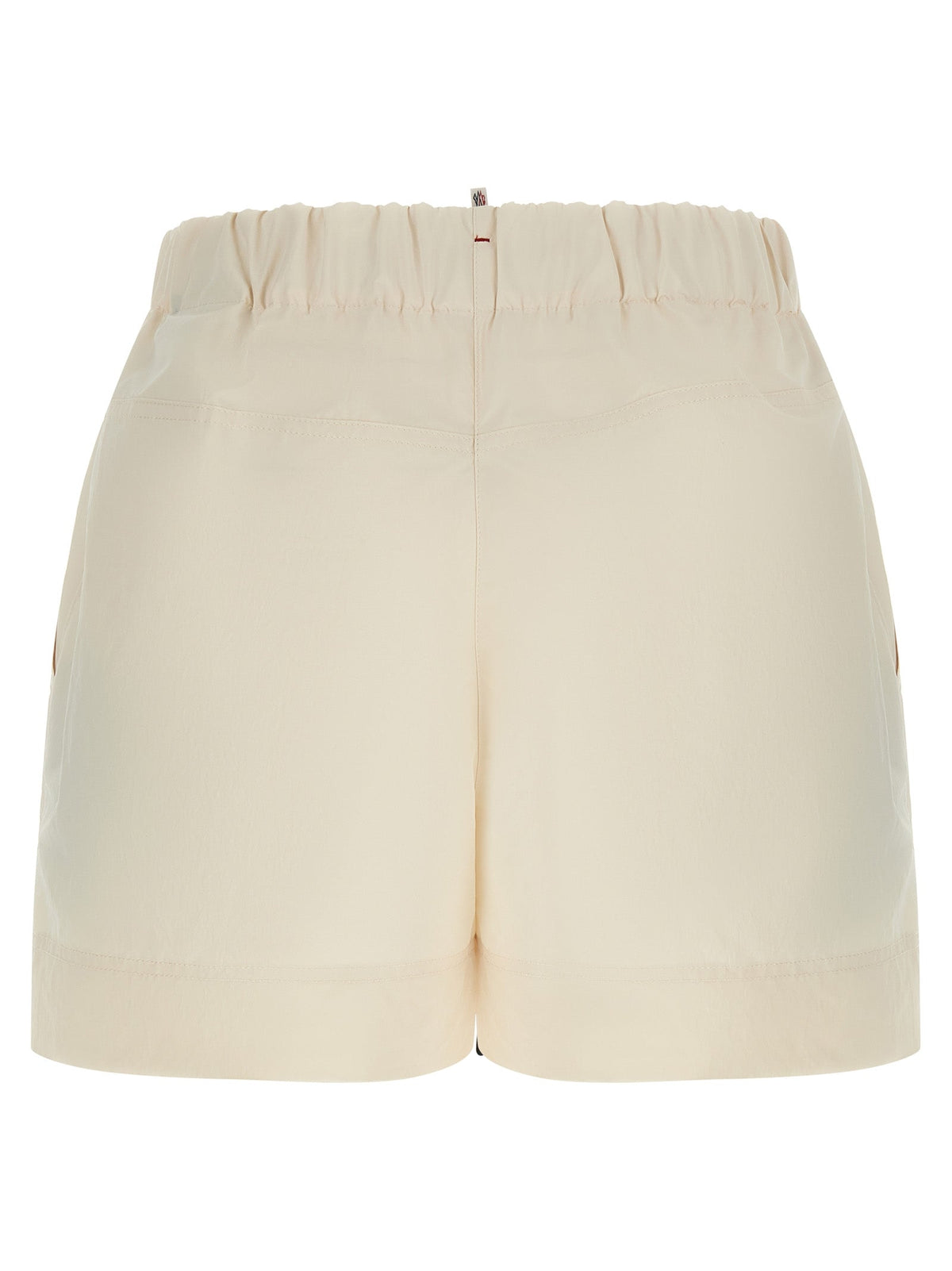 Moncler Grenoble White Polyester Bermuda Shorts
