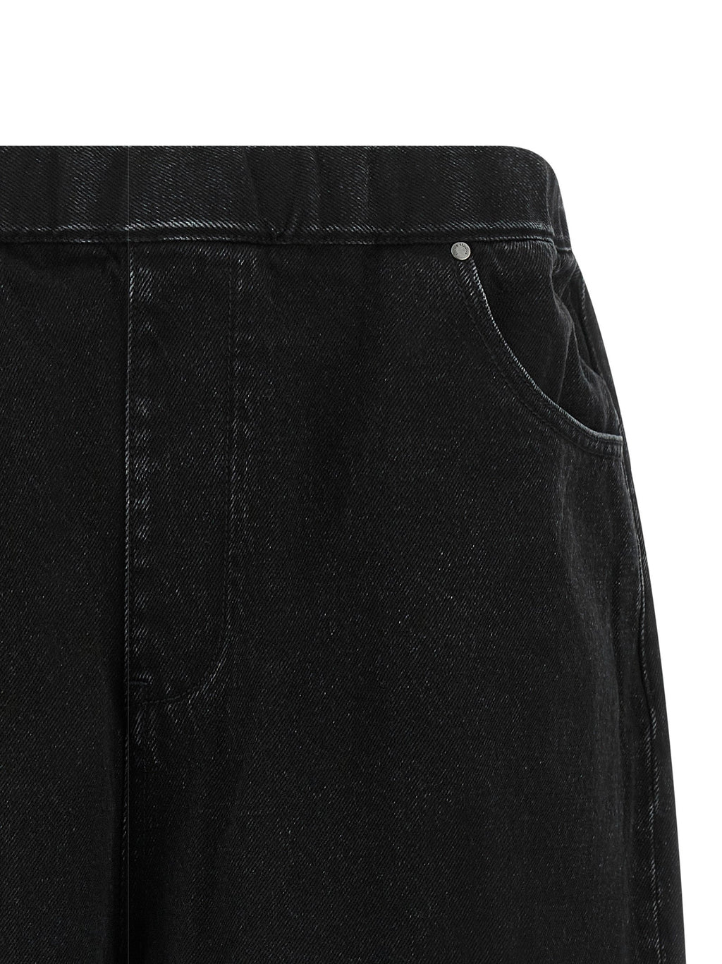 Entire Studios Black Cotton Bermuda Shorts