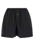 Lemaire Gray Cotton Bermuda Shorts