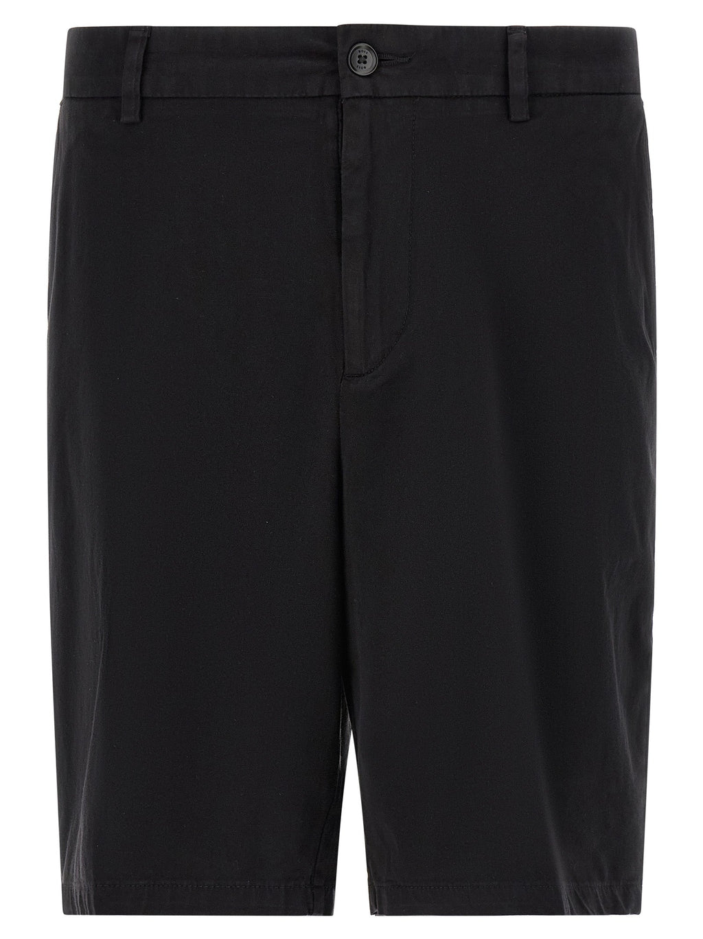 Hugo Boss Black Cotton Bermuda Shorts