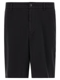 Hugo Boss Black Cotton Bermuda Shorts