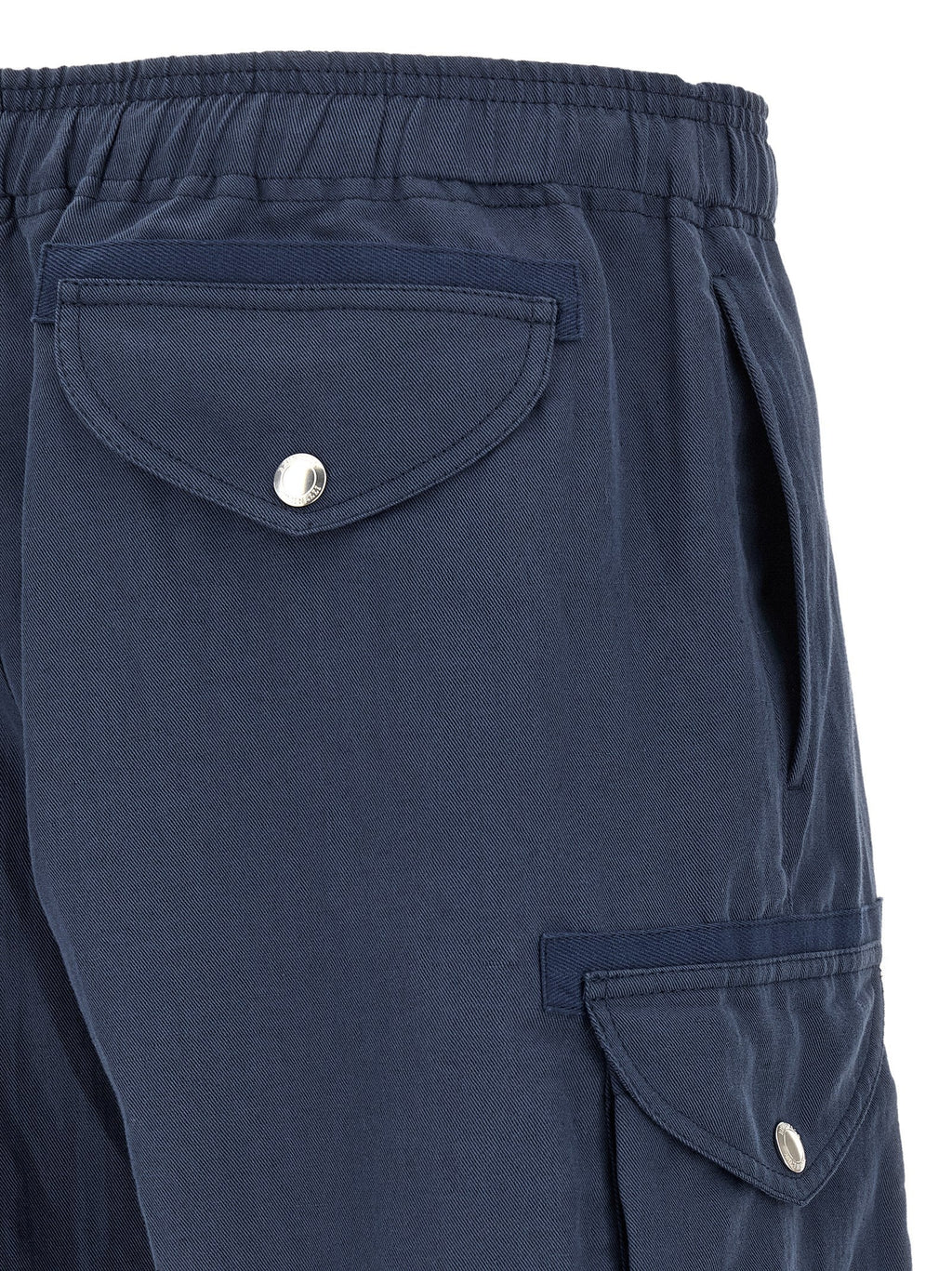 Brunello Cucinelli Blue Linen Bermuda Shorts