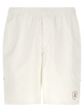 Brunello Cucinelli White Polyester Bermuda Shorts