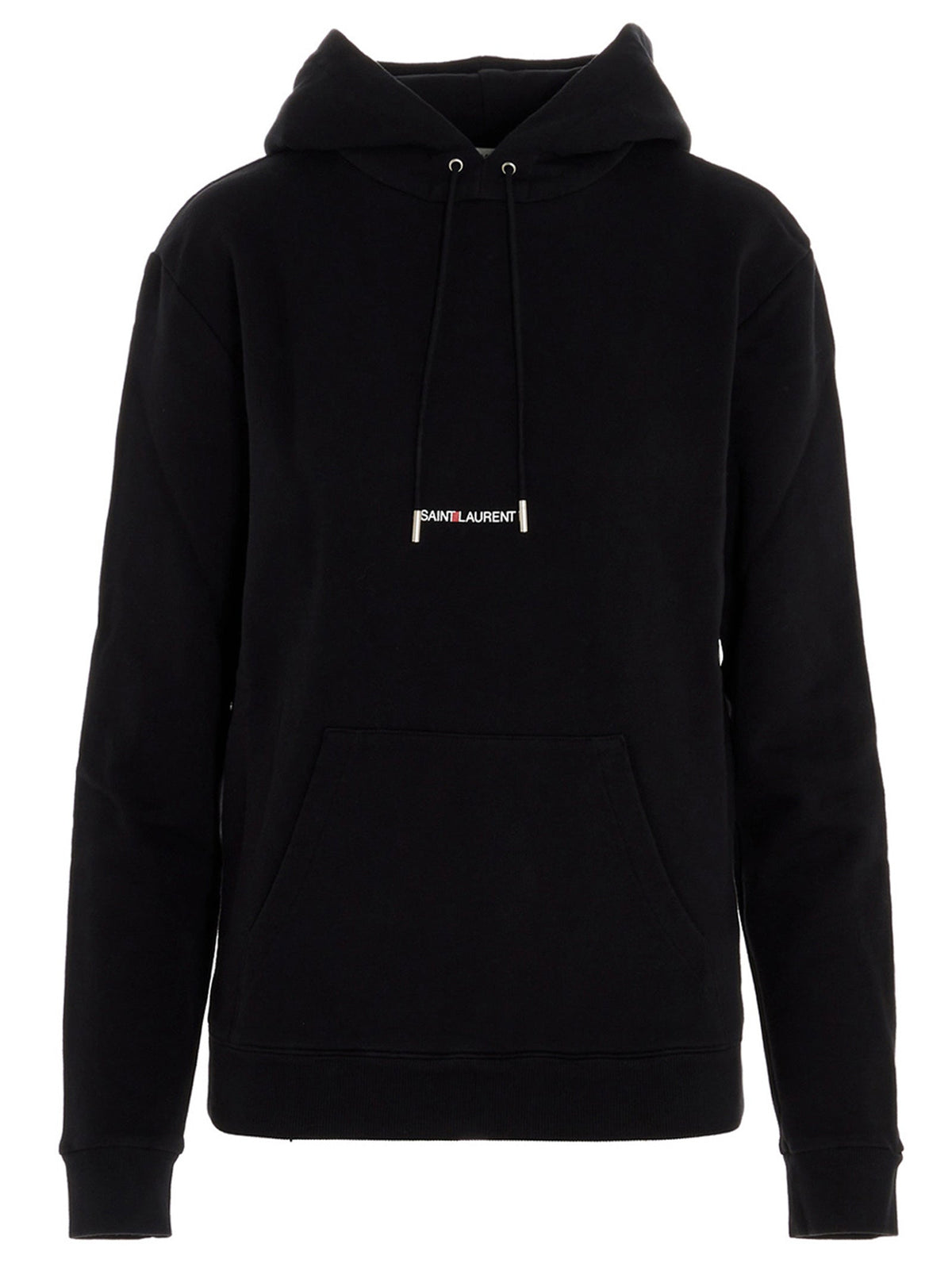 Saint Laurent Black Cotton Sweatshirt