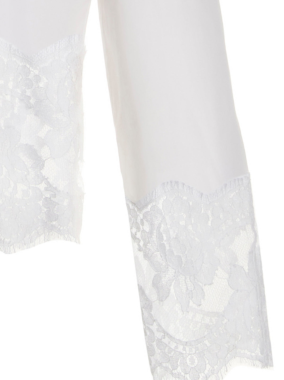 Dolce & Gabbana White Cotton Blouse