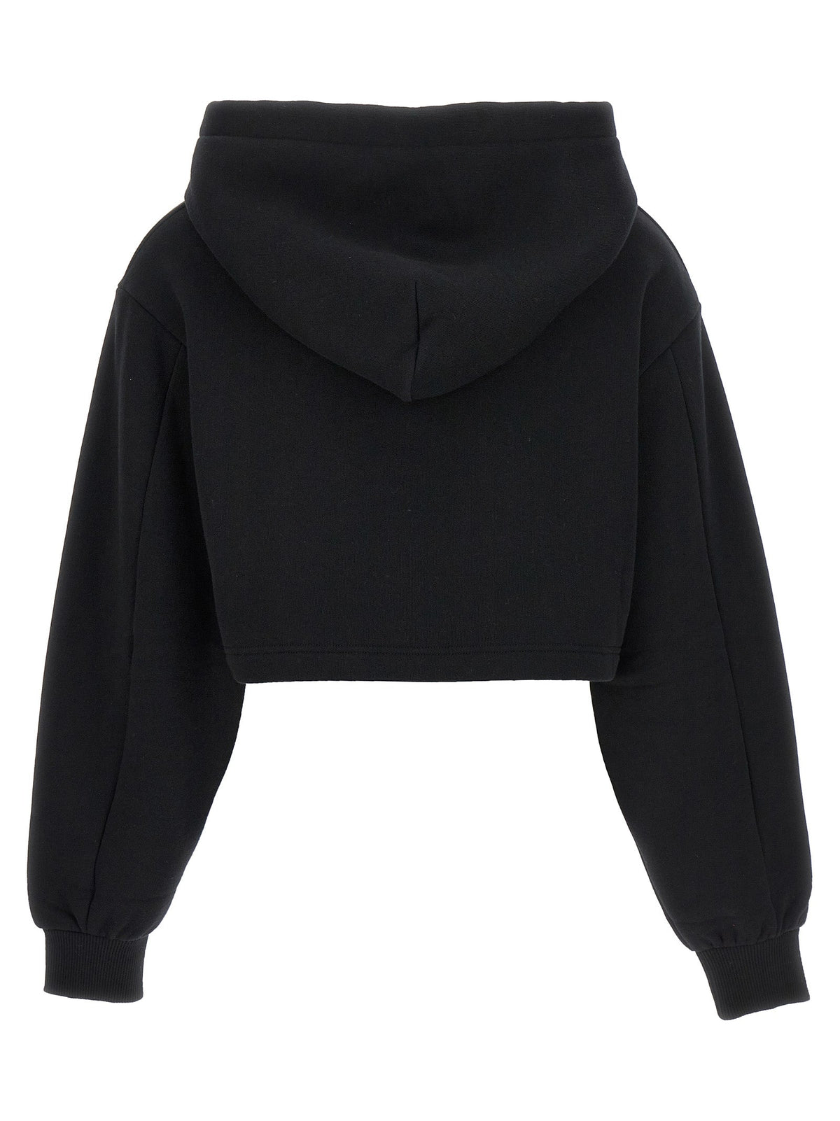 Dolce & Gabbana Black Cotton Hoodie