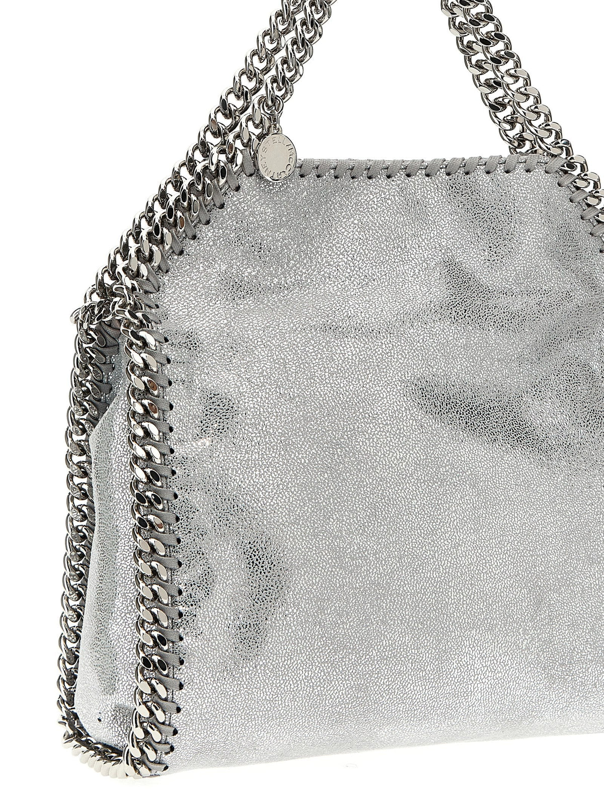 Stella McCartney Silver Polyester Handbag