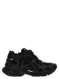 Balenciaga Black Polyester Athletic Sneakers