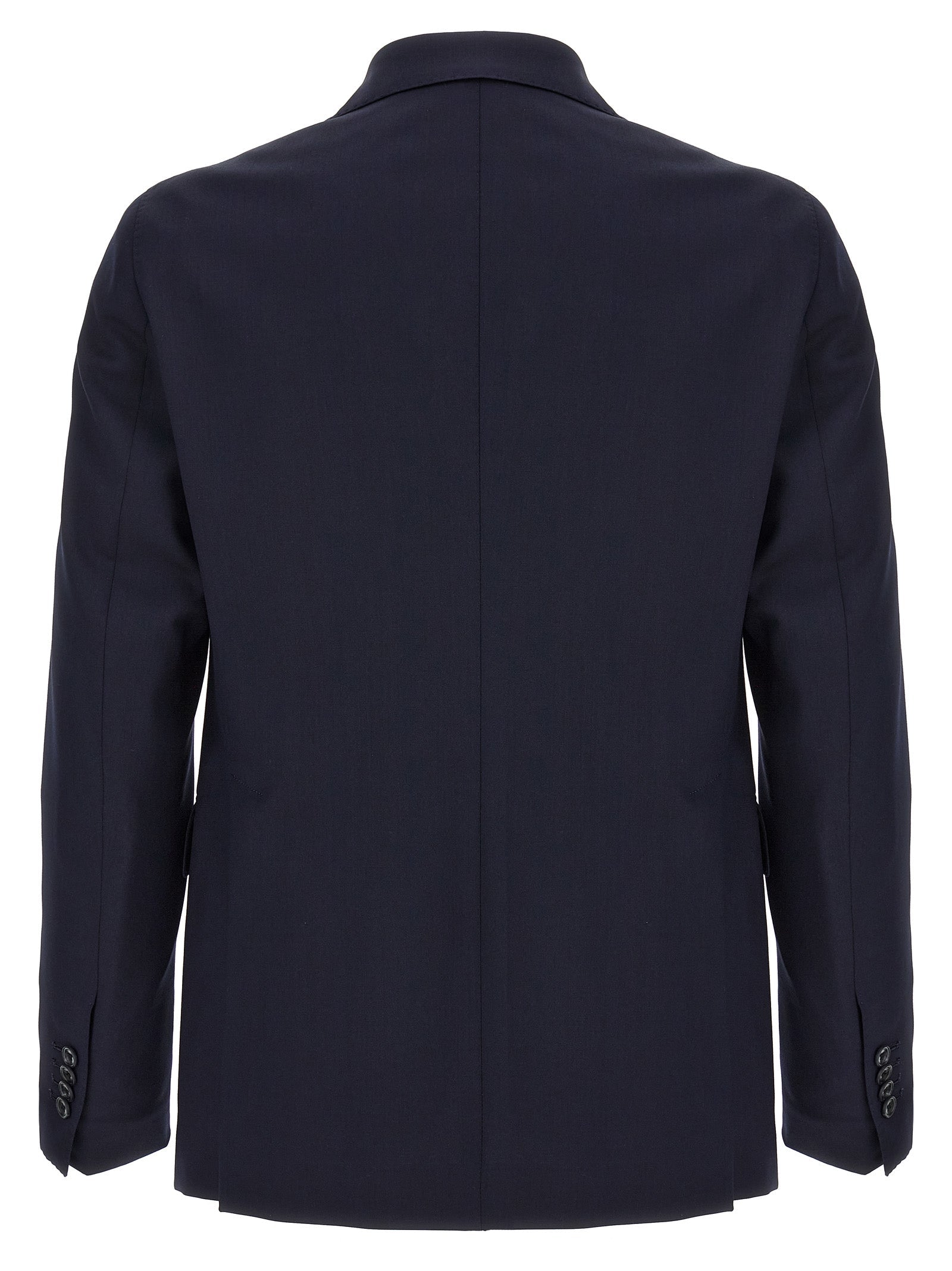 Tagliatore Blue Virgin Wool Two-Piece Suit