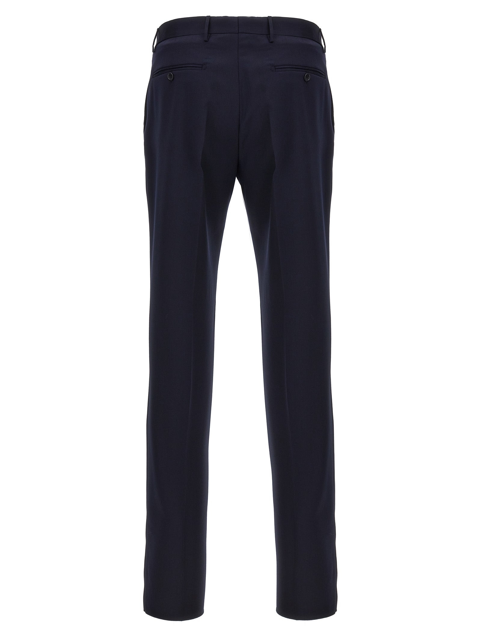 Tagliatore Blue Virgin Wool Two-Piece Suit