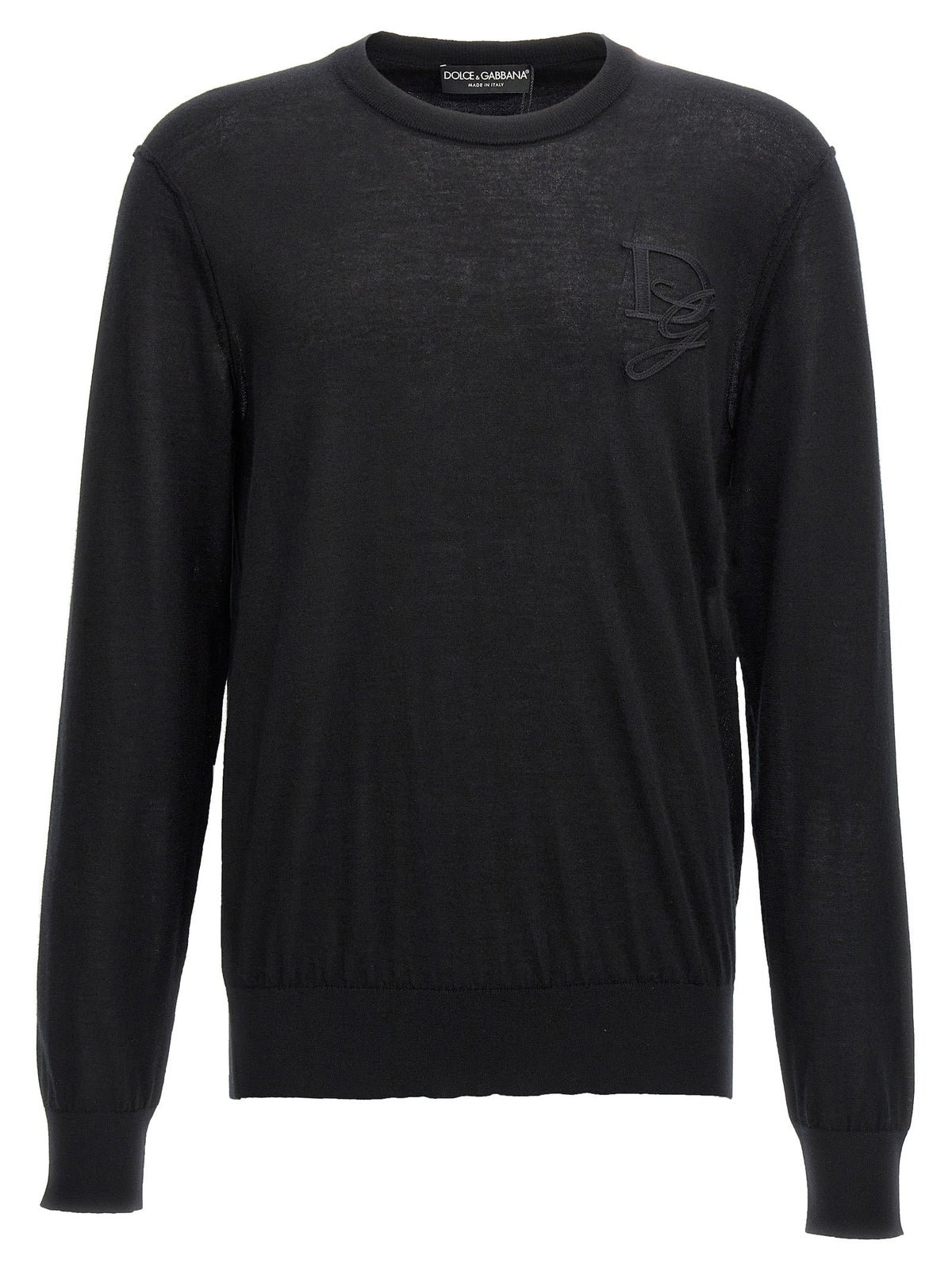 Dolce & Gabbana Black Cashmere Cardigan