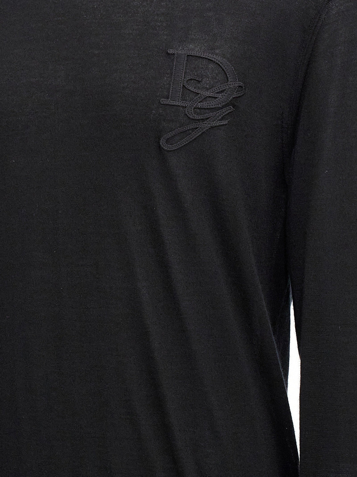 Dolce & Gabbana Black Cashmere Cardigan