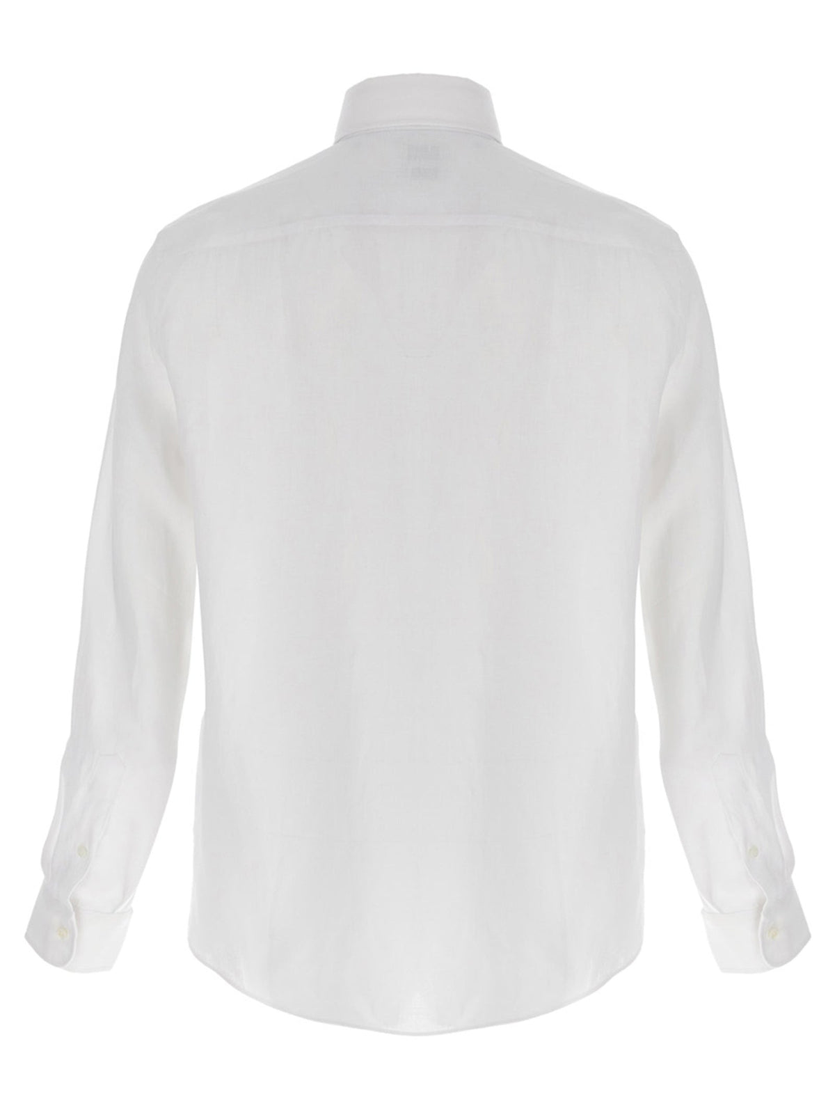 Brunello Cucinelli White Linen Blouse