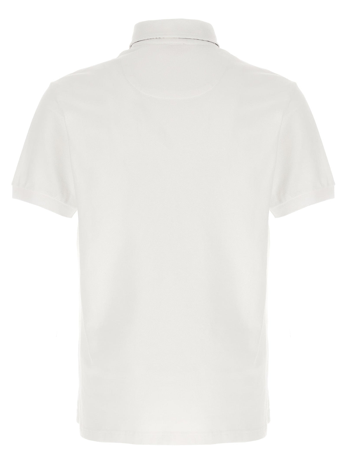 Etro White Cotton Polo Shirt