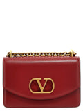 Valentino Garavani Red Calfskin Shoulder Bag